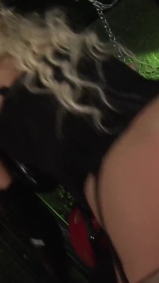 In the basement the MILF mistress fucks the slave's willing cock