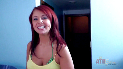 Amazing redhead teen