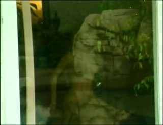 Impatient beautiful blonde babe fucks right on floor with her lover