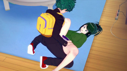 Deku Midoria has sex with Inko : My Hero Academia