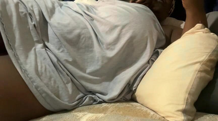 Sleepy BBW Vibrator Tease and Moan Fetish