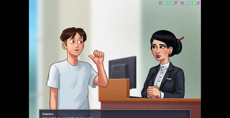 Summertime Saga 0.20.8 - Bank office sex (part 10)