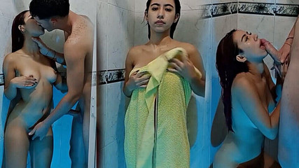 My God! Fucking Hard My Best Friend in the Bathroom