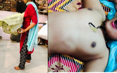 Beautiful Indian Priya Bhabhi, Fuck Me Slowly Slowly Devar Ji