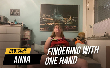 Amputee Costume tricks me to tripple masturbation