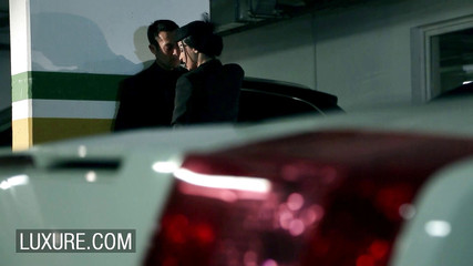 Hardcore orgy with Anissa Kate on a common parking