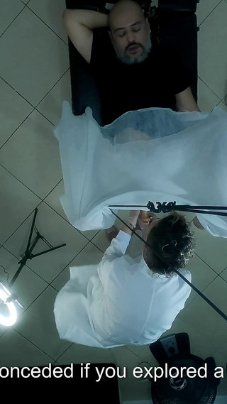 Patient Goes to the Urologist, Gets Horny and Ends up Having His Asshole Broken.