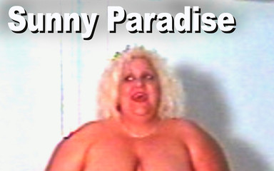 Sunny Paradise BBW strip Sybian