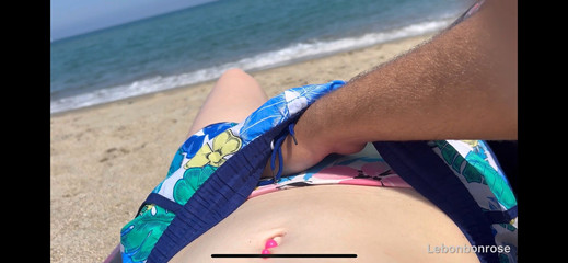 My Friend Masturbates Me on the Beach in Front of Everyone!