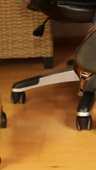 Black Rht Nylons & High Heels - Slow Footplay in Tight Jeans