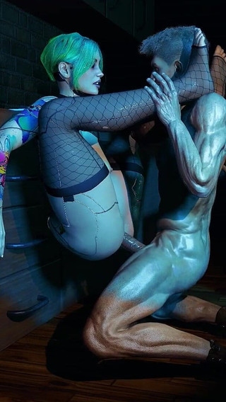 Fucking a Sexbot in the Kitchen