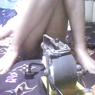 Look at the camera on the laptop to see what our boyfriend is doing. When we go to work