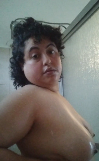 Washing and Playing in the Shower with My Boobs