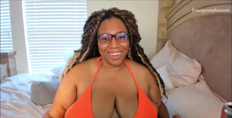 Fun time in my lil orange bikini. Wet mouth and pussy.