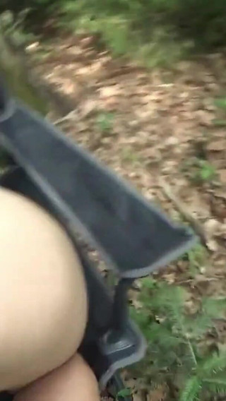 Anal Slut in the Woods