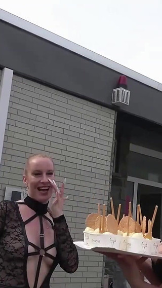 6 Girls Outdoor Creampie Gangbang Orgy