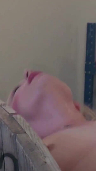 Nice blonde can't get enough of good vibrations