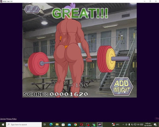 Adult Game Power Lifting in Mnf Prison