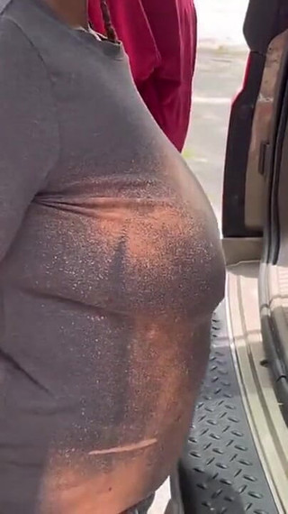 Got creampie in the trunk by this BBC