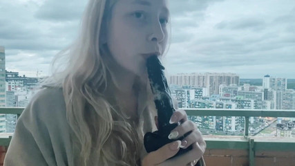 Handjob in the Entrance.