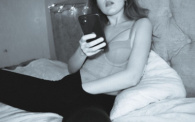 I waited until everyone in the house went to bed and began to watch porn and masturbate.