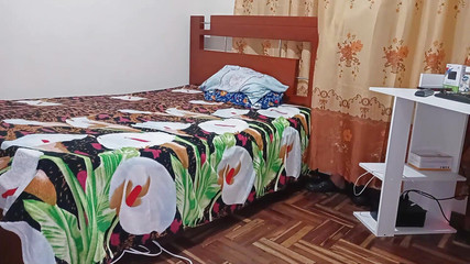 I Have a Fantasy with My Stepsister While We Are Alone in the House I Hide in Her Room to See How She Masturbates