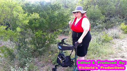 Sexy Nurse Vicki Walks in Park Flashing and Teasing You