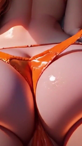 Rapunzel Cameltoe Pussy and Bouncing Big Ass! Booty Ai Free