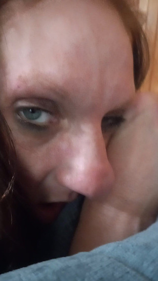 Red taking it like a good used slut