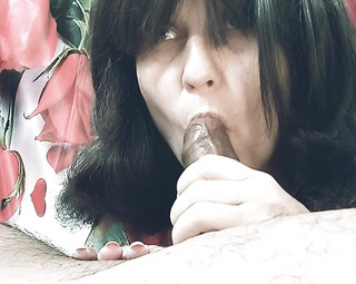 My Best Friends sucks My Big Dick deep