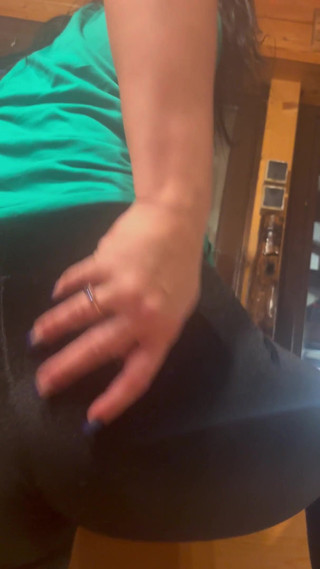 Ass Slaps & Cameltoe Play on the Bench