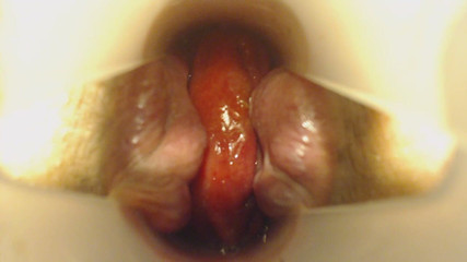 Show inside my asshole and wet orgasms