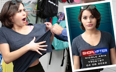 Spread Those Cheeks!! Mischievous Shoplifters Face Punishment with Anal Creampie