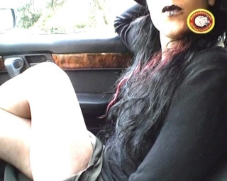 Picked up Goth Teen From Germany Showing Her Body