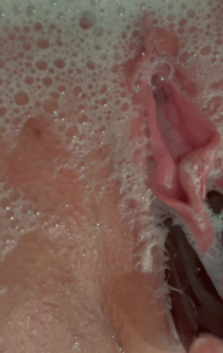 Wanna watch me vibe my sudsy pussy in the bath?