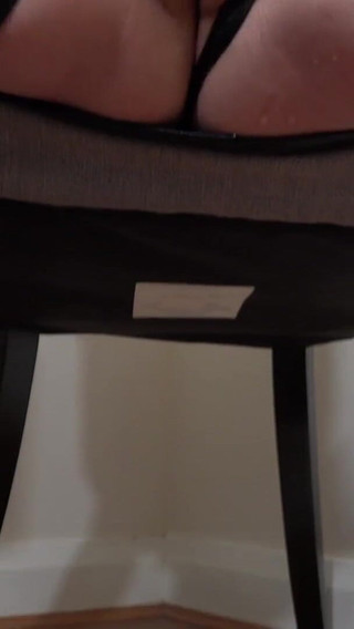 Black leather bustier