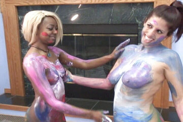 Interracial messy fetish