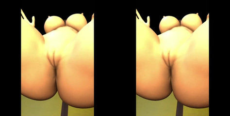 Soft Big Booty Mavis Jiggles Her Perfect Bubble Butt in Cartoon Parody