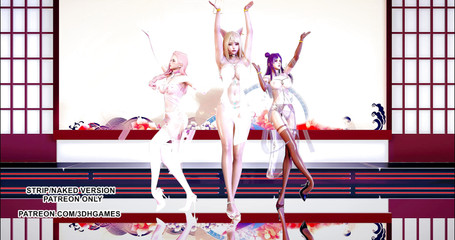 Garnidelia - Avra K'Davarah KDA Ahri Kaisa Seraphine sexy hot dance