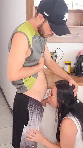 Risky Sex! I Took a Risk by Having Sex with My Cuckold's Best Friend While He Was in the Shower