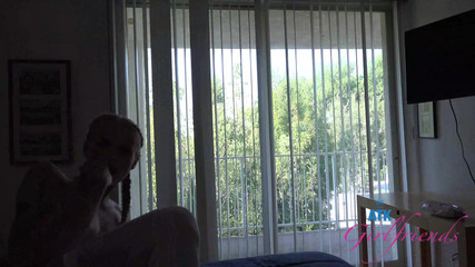 Virtual Date - This College Girl Wants to Keep Her Grades up