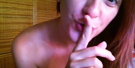 On the Phone with a Friend This Slutty Italian Girl Masturbates and Makes Her Hot Pussy Drip