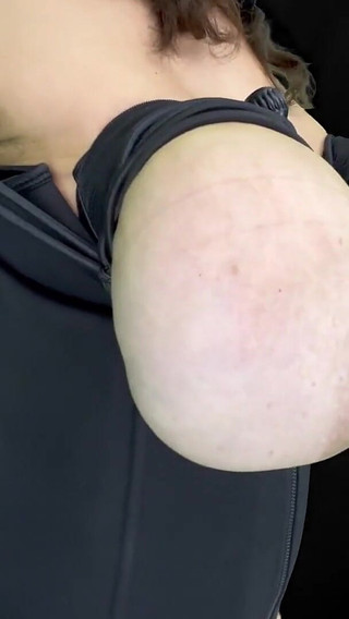 Horny Slut Tied and Milked