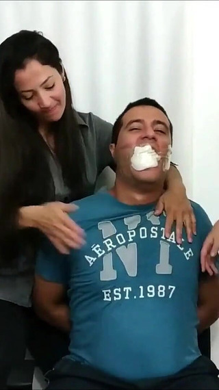 Tied and Toyed by a Stepmother and Her Step-daughter!