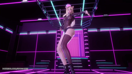 Kiss of Life - Midas Touch Ahri Akali Seraphine Sexy Striptease Uncensored Hentai