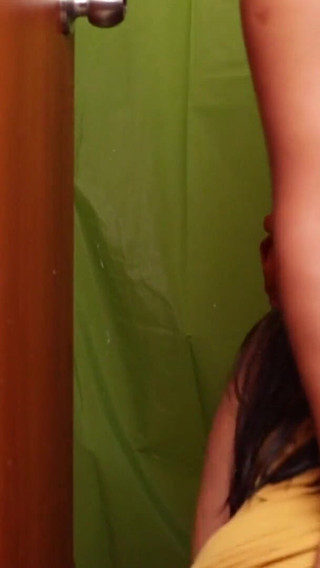 Step Sister Fucked in the Bathroom Before Her Virtual Classes