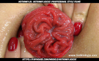 Deep Ball Shape Dong Fuck & Prolapse by Hotkinkyjo