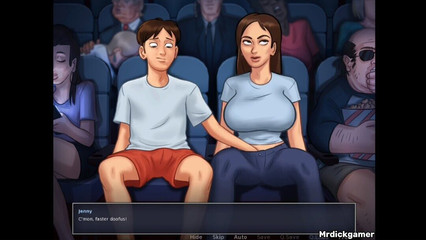 Summertime Saga I Fingured My Stepsister in the Movie and She Just Had a Great Orgasm