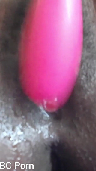 Stimulating My Clit with Vibrator Intense Squirting Orgasms