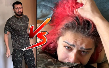 Military Cuckold: Soldier X Camila POV Huge Facial